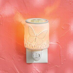 Scentsy Butterfly Season Mini Warmer - New in Box